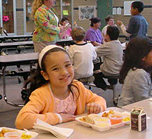 Student in Cafeteria Student in Cafeteria