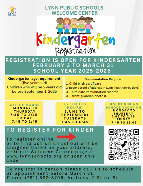 kindergarten flyer
